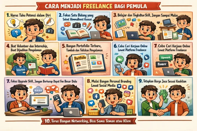 cara menjadi freelance bagi pemula dan hal yang perlu dihindari