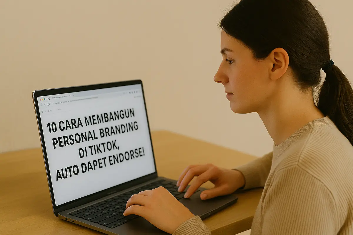 cara bangun personal branding di TikTok
