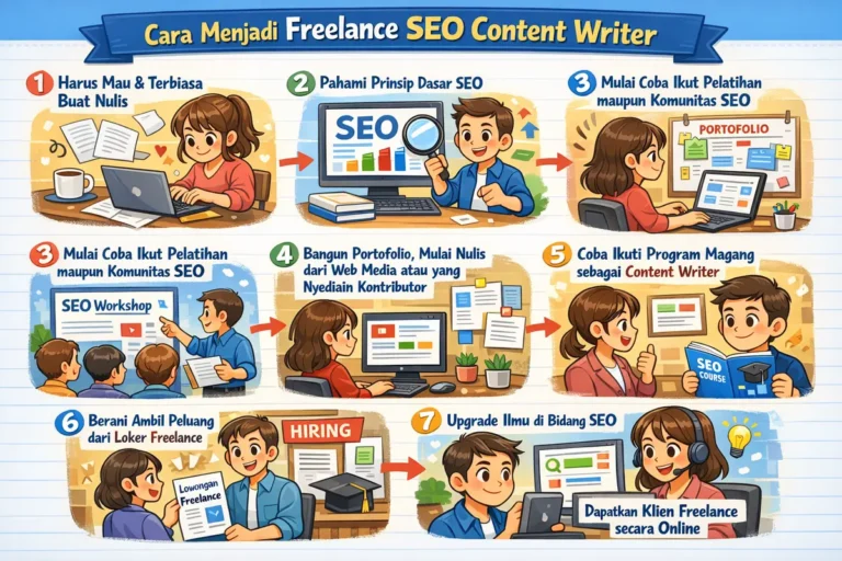 cara menjadi freelance seo content writer