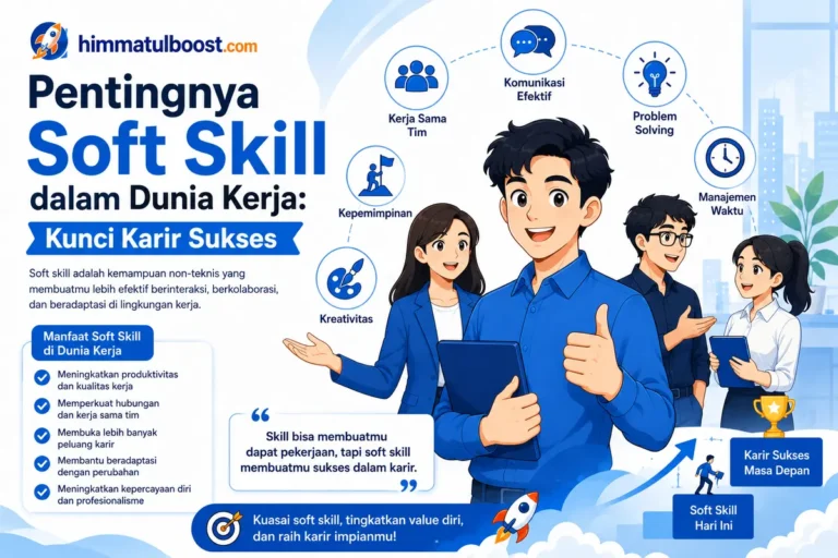 pentingnya soft skill dalam dunia kerja